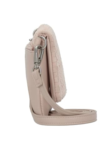 FREDs BRUDER Weave Harmony Clutch Tasche Leder 22 cm in stone