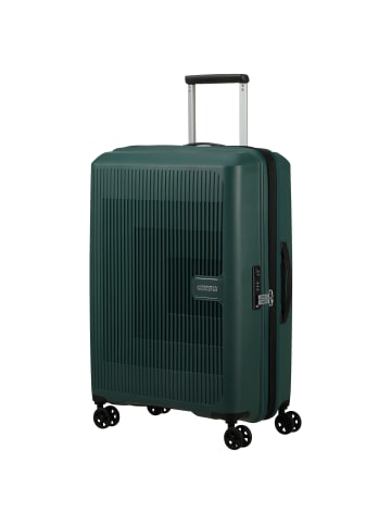 American Tourister Aerostep - 4-Rollen-Trolley M 67 cm erw. in dark forest