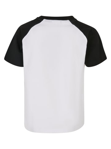 Urban Classics Urban Classics Herren Boys Raglan Contrast Tee in white/black