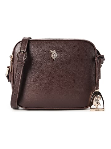 U.S. Polo Assn. Jones Umhängetasche 20 cm in dark brown