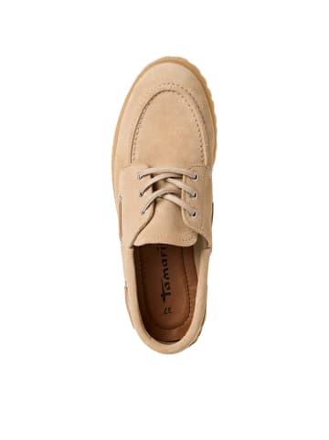 Tamaris Bootsschuhe in Beige