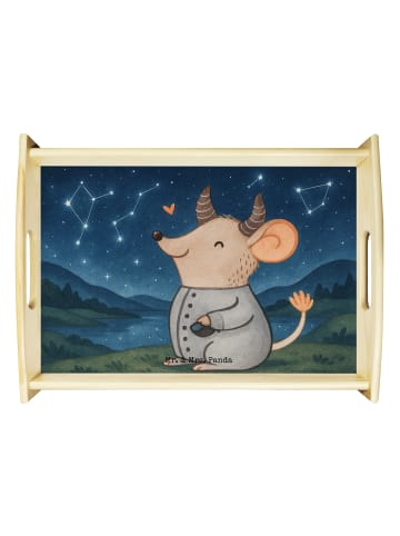 Mr. & Mrs. Panda Tablett Stier Astrologie Design ohne Spruch in Weiß