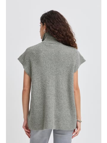 ICHI Ärmellose IHDUCIE Loose fit in Grey melange