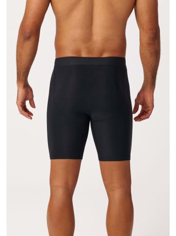 SNOCKS Lange Sport Boxershorts Schwarz 1 Stück