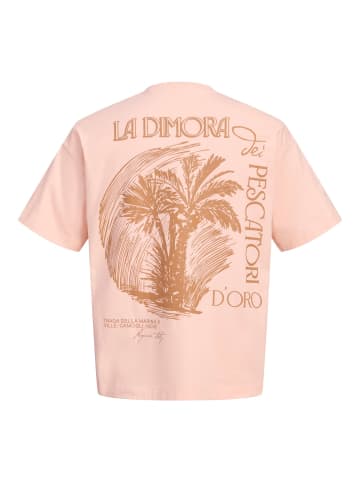 Jack & Jones T-shirt in Peach Melba
