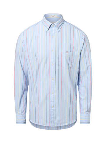 Gant Hemd in hellblau mehrfarbig