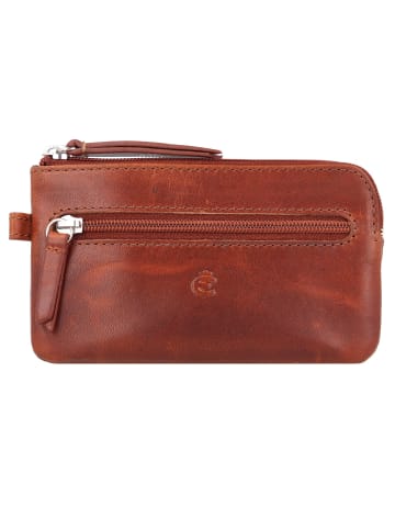 Esquire Dallas Schlüsseletui Leder 12,5 cm braun