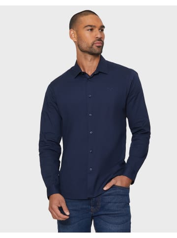 Threadbare Langarmhemd THB LUXE Olly in Navy
