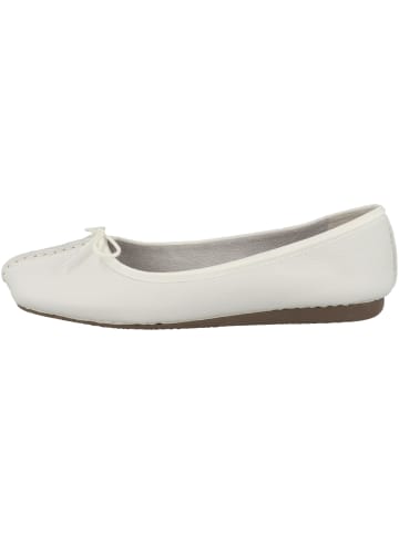 Clarks Ballerinas Un Freckle Ice in weiss