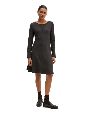 Jerseykleid flared in Dark Graphite Melange