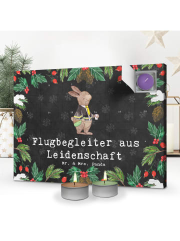Mr. & Mrs. Panda Adventskalender Flugbegleiter Leidenschaft mit ... in Kreidetafel