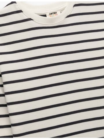 KOTON TSHIRT LS in Marineblau Gestreift