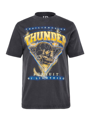 JP1880 Kurzarm T-Shirt in schwarz