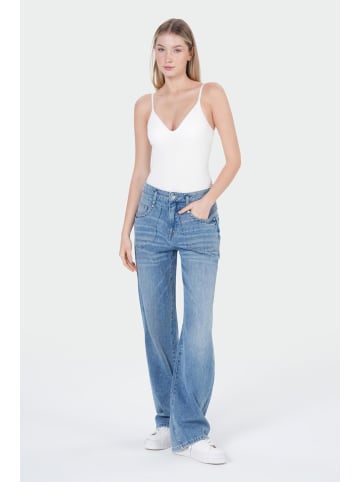 M.O.D Nini Wide Leg Fancy Blue