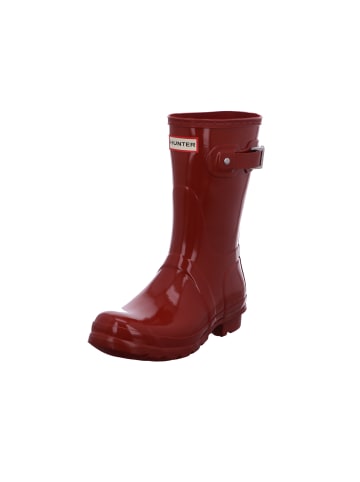 Hunter Schnürschuh in dunkelrot