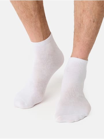 NUR DER Sneakersocken Classic in weiß