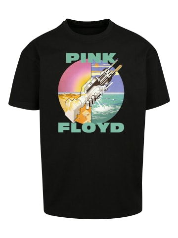 F4NT4STIC T-Shirt Pink Floyd Wish You Were Here Rock Band Album in schwarz