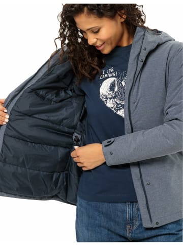 Jack Wolfskin Fleecejacke für Damen in grau
