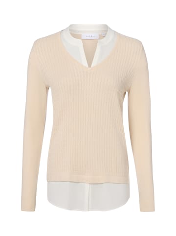 comma Strick-Blusenshirt in beige - 0003