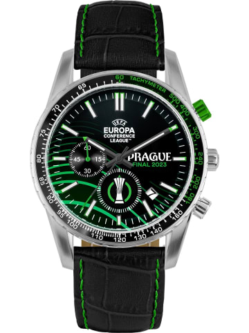 Jacques Lemans Uhr in Schwarz