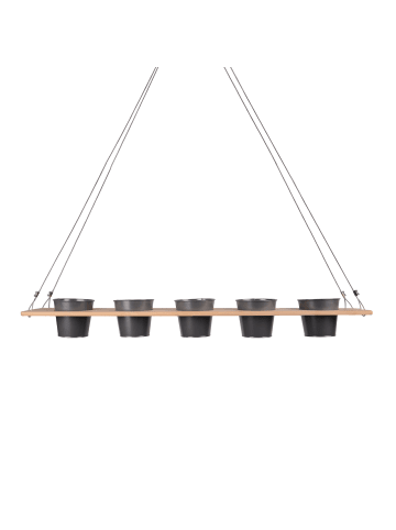 UNUS Kräuterregal, Pflanzenaufhänger in Grau