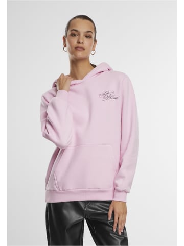 Mister Tee Mister Tee Give A Damn Ladies Fluffy Hoody in softpink