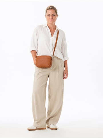 collezione alessandro Umhängetasche " Praktisch " in camel
