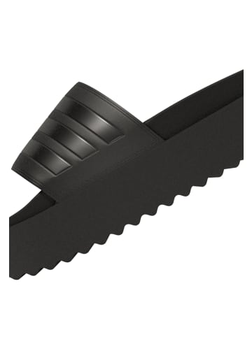 adidas Pantolette ADILETTE CLOG in schwarz