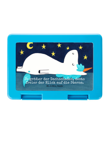 Mr. & Mrs. Panda Bento Box Einhorn Sternenhimmel Design mit Spruch in Weiß