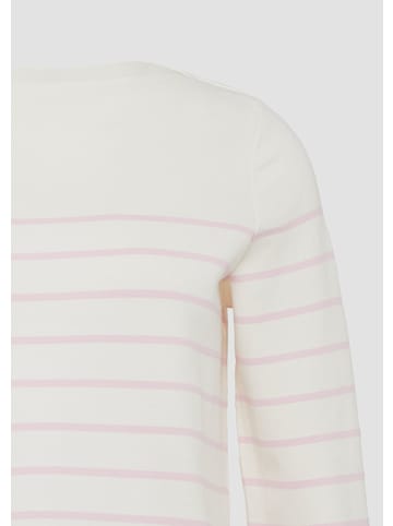 s.Oliver Sweatshirt 3/4 Arm in Pink-creme