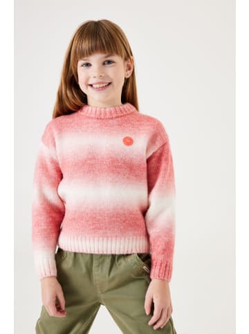 Garcia Strickpullover mit Farbverlauf in dark blush