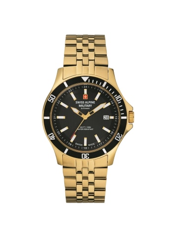 Swiss Military Quarzuhr 7022.1117SAM in Gold