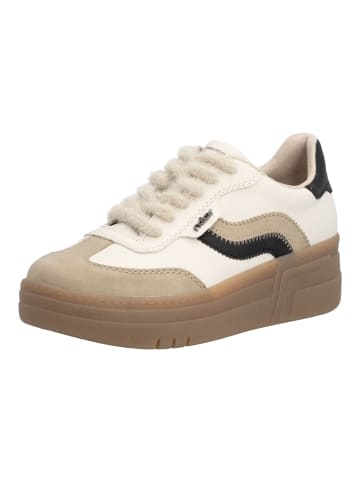 rieker Sneaker in Weiß/Beige