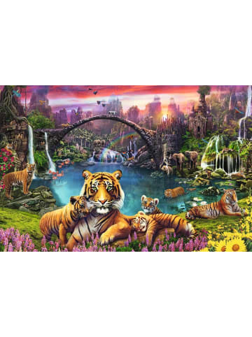 Ravensburger Ravensburger Puzzle 3.000 Teile Tiger in paradiesischer Lagune in bunt