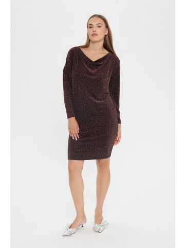 SAINT TROPEZ Jerseykleid NoellaSZ Fitted in Fudge