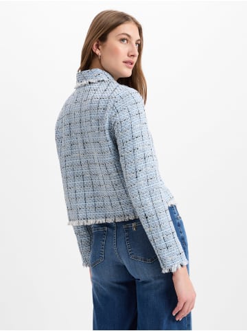 Franco Callegari Kurzblazer in hellblau schwarz