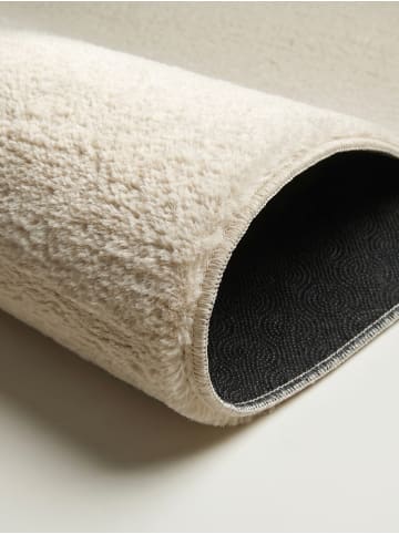 KADIMA DESIGN Läufer Uni rutschhemmend pflegeleicht Wohnzimmer Schlafzimmer Flur in Beige