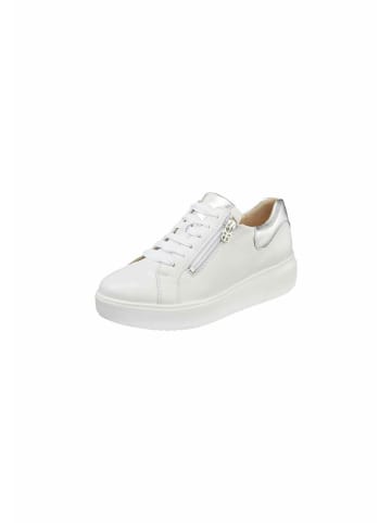 BASLER BY WALDLÄUFER Sneaker leather in white/silver