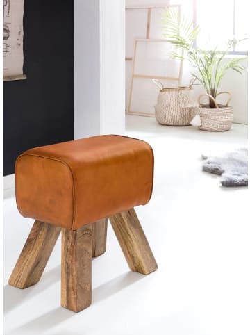KADIMA DESIGN Design Turnbock Sitzhocker 40 x 30 x 47 cm