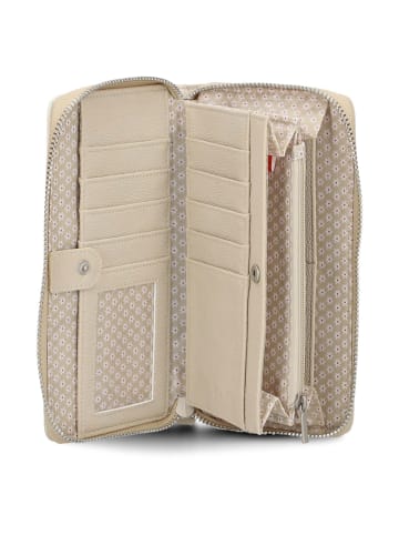 Zwei Jana J2 - Geldbörse 12cc 20 cm (kiwi) in nubuk-linen