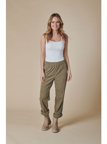 ZHRILL Damen Cordhose ZHPIA CORD in Grün
