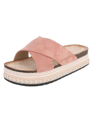 Ital-Design Sandale & Sandalette in Altrosa