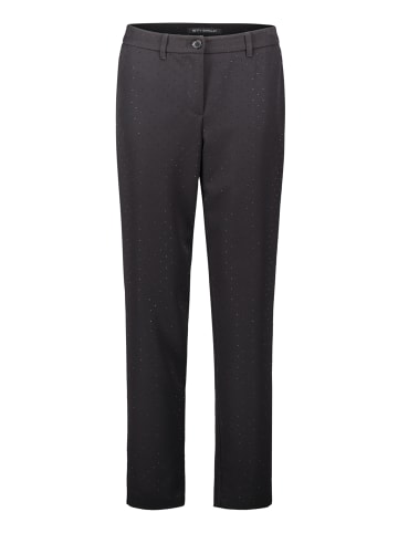 Betty Barclay Businesshose im Glitzer-Look in Schwarz