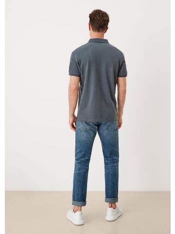 s.Oliver Polo-Shirt in 95A1_schiefergrau