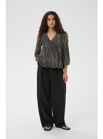 InWear Halblange Ärmel LIBERTYIW A-shape in BLACK FADED DOT