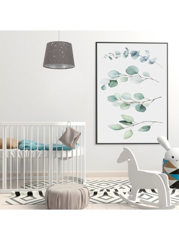 Kinderzimmerlampe "Sterne" in Grau - Ø 27 cm