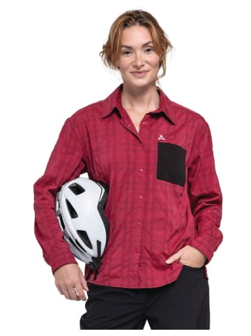 Schöffel Bluse "Blouse Style Jalpuh WMS" in merlot