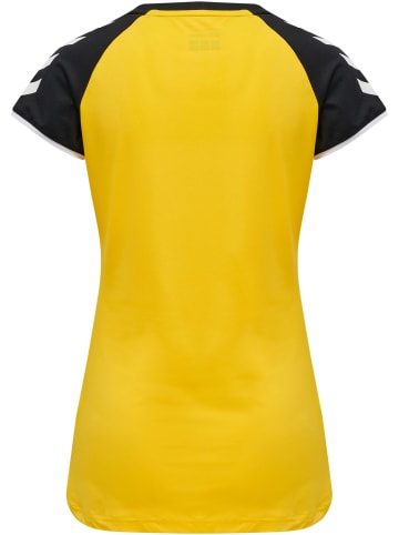 Hummel Hummel T-Shirt Hmlcore Volleyball Damen Dehnbarem Atmungsaktiv Schnelltrocknend in BLAZING YELLOW