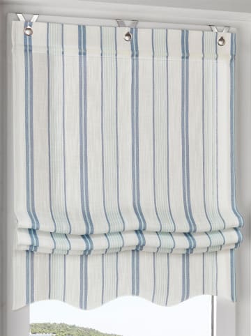 Heine Raffrollo in offwhite-blau
