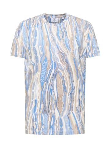 Carlo Colucci T-Shirt Fanton in Hellblau
